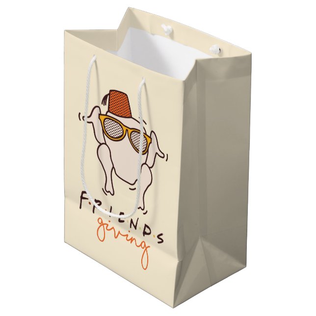 FRIENDS™ | Friendsgiving Medium Gift Bag (Front Angled)