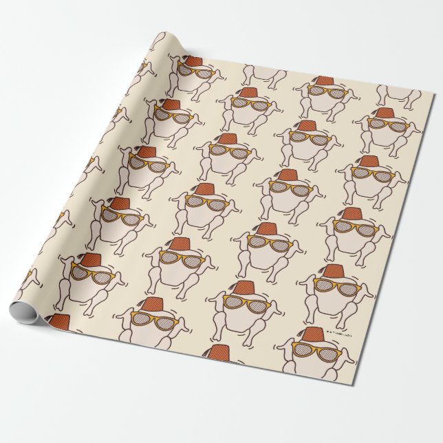 FRIENDS™ | Friendsgiving Wrapping Paper (Unrolled)