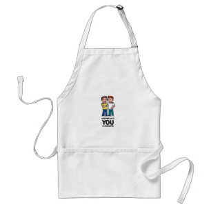 Friends From Work - Two Men Classic Standard Apron