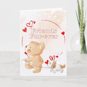 Friends Fur-ever Holiday Card