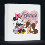 Friends Fur Ever Minnie and Pup Love Binder<br><div class="desc">Heartwarming and full of sweet Disney charm, this adorable artwork celebrates friendship with Minnie Mouse sharing a joyful moment with a lovable puppy. Featuring soft colors, playful details, and a cozy, feel-good vibe, this design perfectly captures the magic of companionship and unconditional love. Ideal for customizable Zazzle products like apparel,...</div>