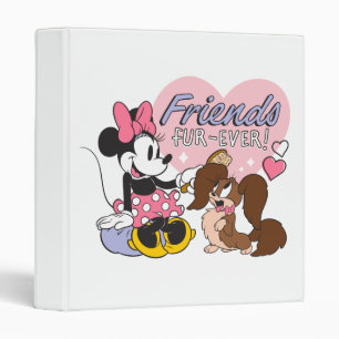Friends Fur Ever Minnie and Pup Love Binder