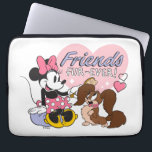 Friends Fur Ever Minnie and Pup Love Laptop Sleeve<br><div class="desc">Heartwarming and full of sweet Disney charm, this adorable artwork celebrates friendship with Minnie Mouse sharing a joyful moment with a lovable puppy. Featuring soft colors, playful details, and a cozy, feel-good vibe, this design perfectly captures the magic of companionship and unconditional love. Ideal for customizable Zazzle products like apparel,...</div>