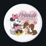 Friends Fur Ever Minnie and Pup Love Magnet<br><div class="desc">Heartwarming and full of sweet Disney charm, this adorable artwork celebrates friendship with Minnie Mouse sharing a joyful moment with a lovable puppy. Featuring soft colors, playful details, and a cozy, feel-good vibe, this design perfectly captures the magic of companionship and unconditional love. Ideal for customizable Zazzle products like apparel,...</div>