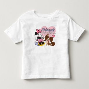 Friends Fur Ever Minnie and Pup Love Toddler T-shirt