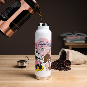 Friends Fur Ever Minnie and Pup Love Water Bottle