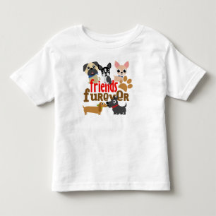 Friends Furever Dogs Puppies Toddler T-shirt