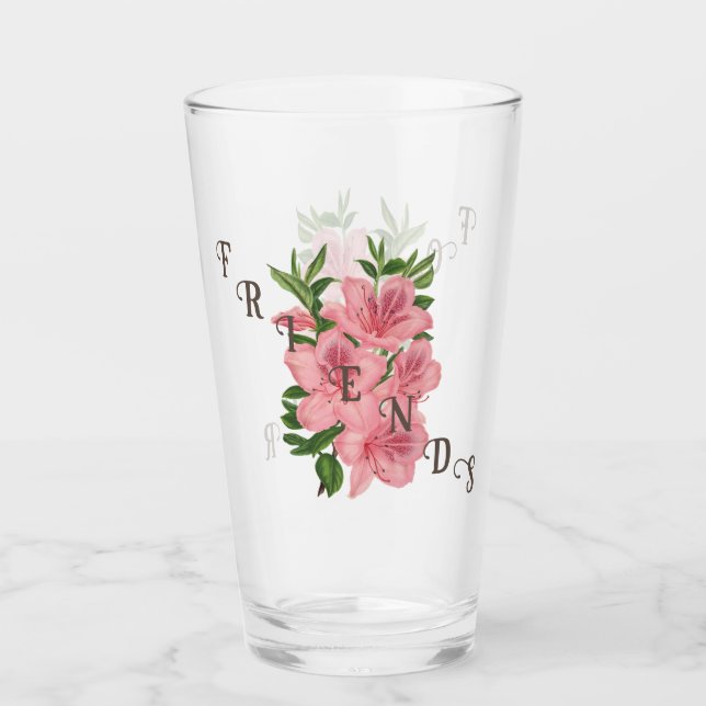 Friends Glass Cup (Front)