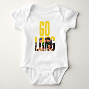 FRIENDS™   Go Long Quote Baby Bodysuit