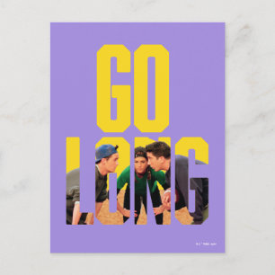 FRIENDS™   Go Long Quote Postcard