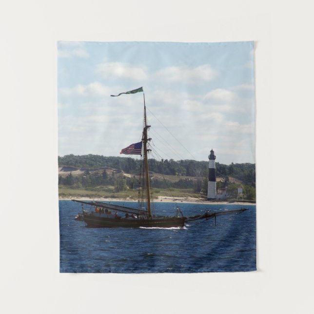 Friends Good Will & Big Sable tapestry (Front)