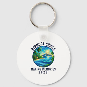 Friends Group Bermuda Cruise 2026 Matching Family Keychain