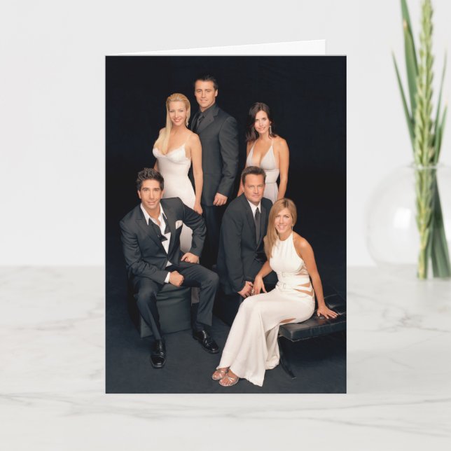 FRIENDS™ | Group in Black and White Formal Wear Card (Front)