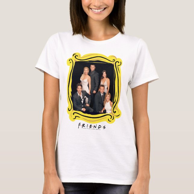 FRIENDS™ | Group in Black and White Formal Wear T-Shirt (Front)