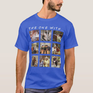 Friends Group Shothe One with Character Panels gif T-Shirt