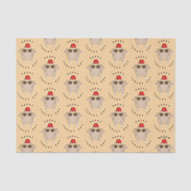 FRIENDS™ | Happy Turkey Day Tissue Paper (Front)
