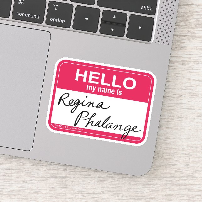 FRIENDS™ | Hello My Name is Regina Phalange (Detail)