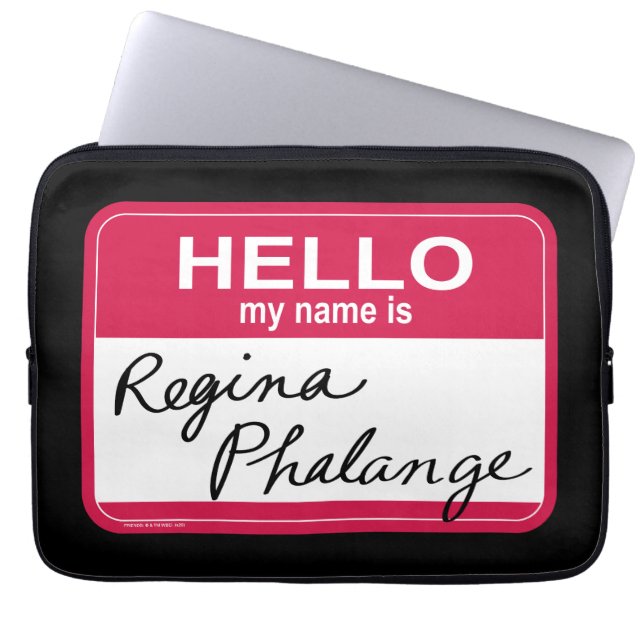 FRIENDS™ | Hello My Name is Regina Phalange Laptop Sleeve (Front)
