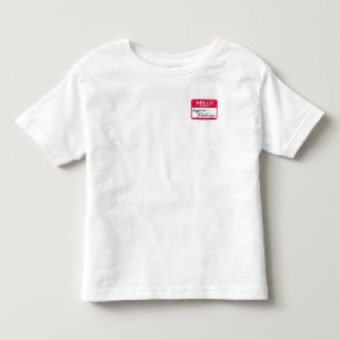 FRIENDS™ Hello My Name is Regina Phalange Toddler T-shirt