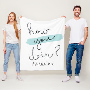 FRIENDS™ How You Doin? Fleece Blanket