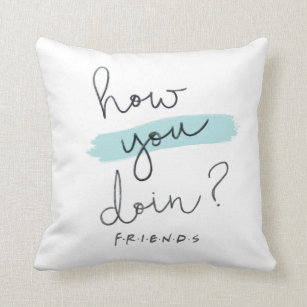 FRIENDS™   How You Doin? Throw Pillow
