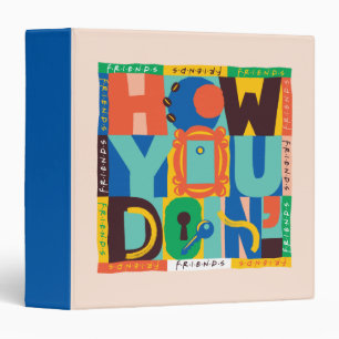 FRIENDS™   How You Doin' - Vibrant Graphic Binder