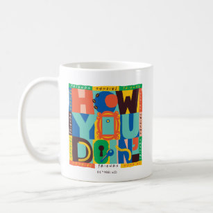 FRIENDS™   How You Doin' - Vibrant Graphic Coffee Mug