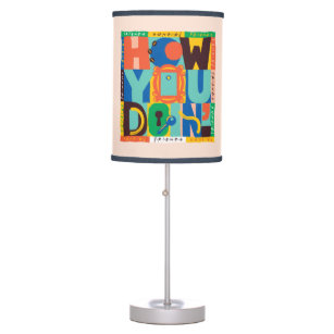 FRIENDS™   How You Doin' - Vibrant Graphic Table Lamp