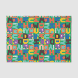 FRIENDS™   How You Doin' Vibrant Pattern Tissue Paper