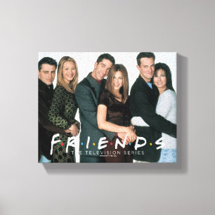 FRIENDS™   Hugging Couples Canvas Print