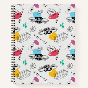 FRIENDS™   Icon Pattern Notebook