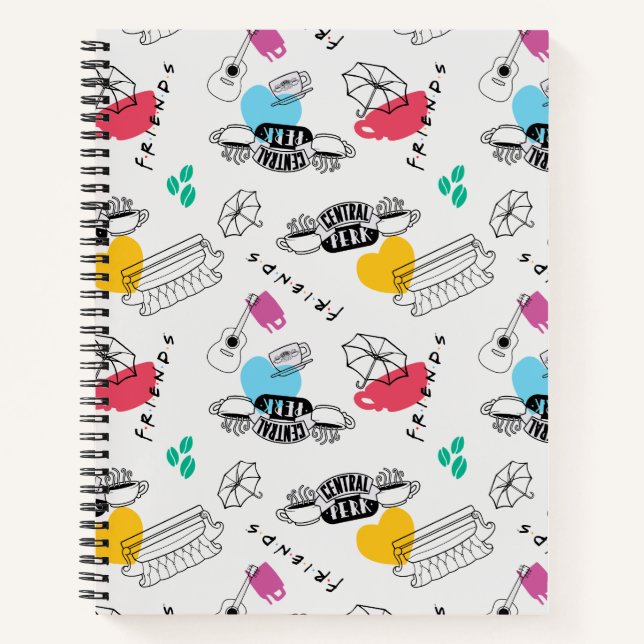 FRIENDS™ | Icon Pattern Notebook (Front)