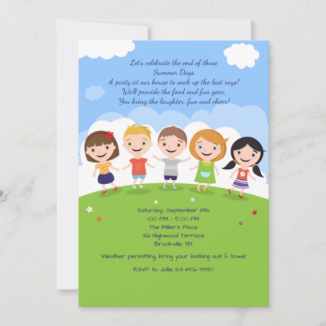 Friends Invitation (Front)