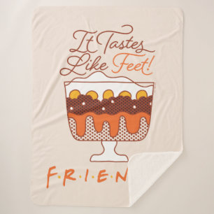 FRIENDS™ It Tastes Like Feet! Sherpa Blanket