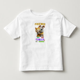 Friends Jersey Are The Family We Choose Toddler T-shirt