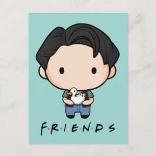 FRIENDS™ Joey Chibi Invitation Postcard