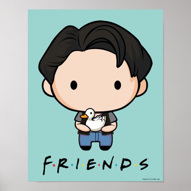 FRIENDS™ | Joey Chibi Poster (Front)