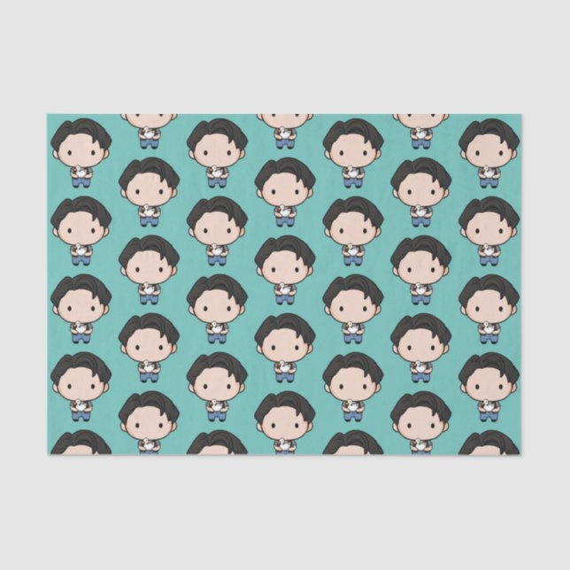 FRIENDS™ | Joey Chibi Tissue Paper (Front)