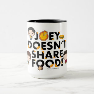 FRIENDS™ Joey Doesn't Share Food Chibi Mug