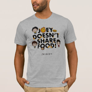 FRIENDS™ Joey Doesn't Share Food Chibi T-Shirt