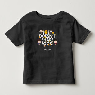 FRIENDS™ Joey Doesn't Share Food Chibi Toddler T-shirt