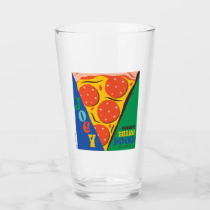 FRIENDS™   Joey Doesn't Share Food - Pizza Graphic Glass