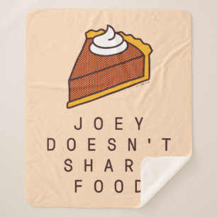 FRIENDS™   Joey Doesn't Share Food Sherpa Blanket