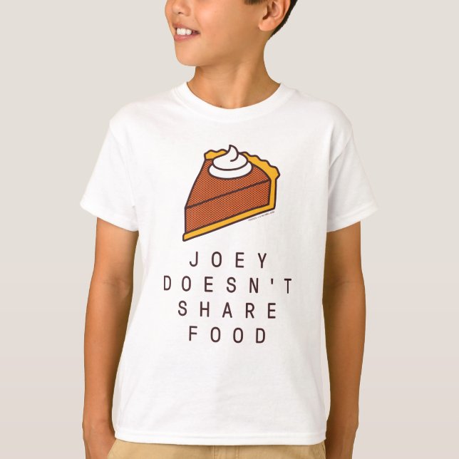 FRIENDS™ | Joey Doesn't Share Food T-Shirt (Front)