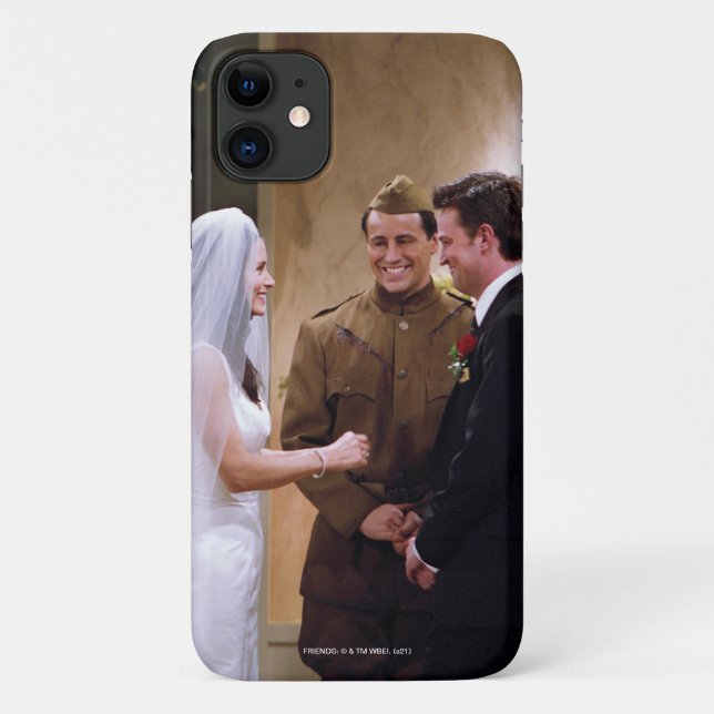 FRIENDS™ | Joey Marries Monica & Chandler Case-Mate iPhone Case (Back)