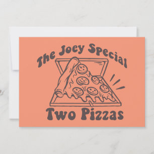 FRIENDS™   Joey Pizza Quote Card