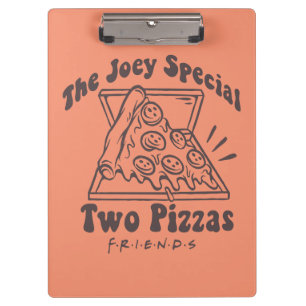 FRIENDS™   Joey Pizza Quote Clipboard