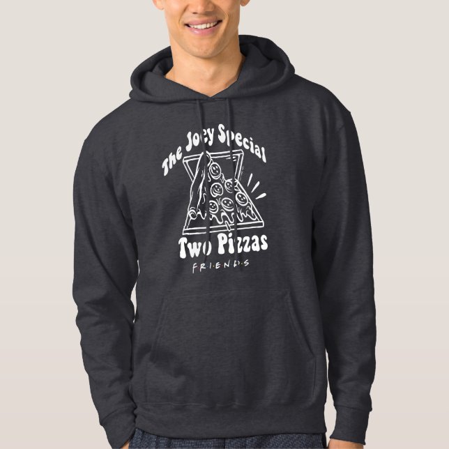FRIENDS™ | Joey Pizza Quote Hoodie (Front)