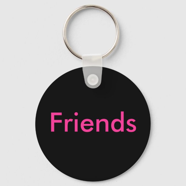 Friends Keychain (Front)