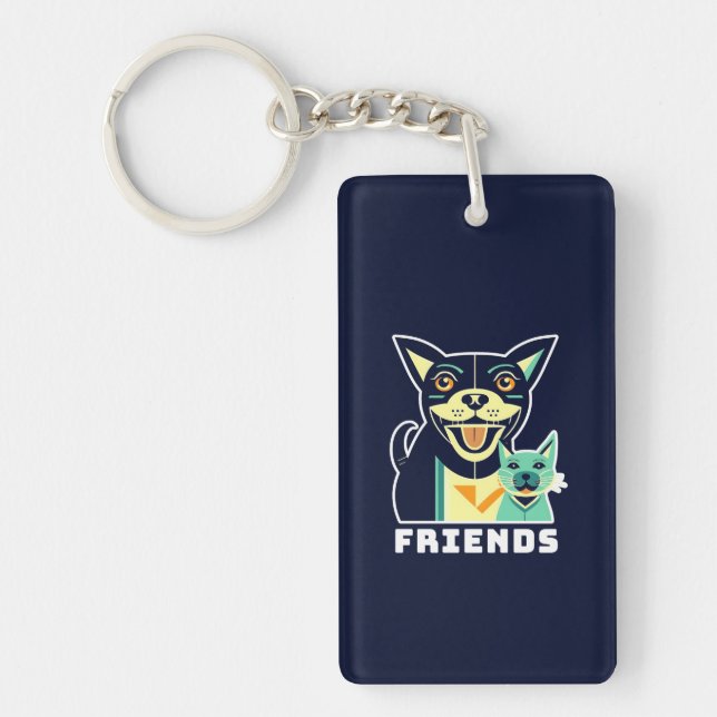 Friends Keychain (Front)